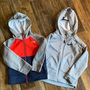 2 Kids- zip up hoodies